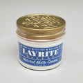 LAYRITE DELUXE Hair Natural Matte Cream 4.25 oz Med Hold Water Soluble