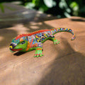 Extra Large Talavera Iguana Statue | Hand-Painted Mexican Ceramic Art