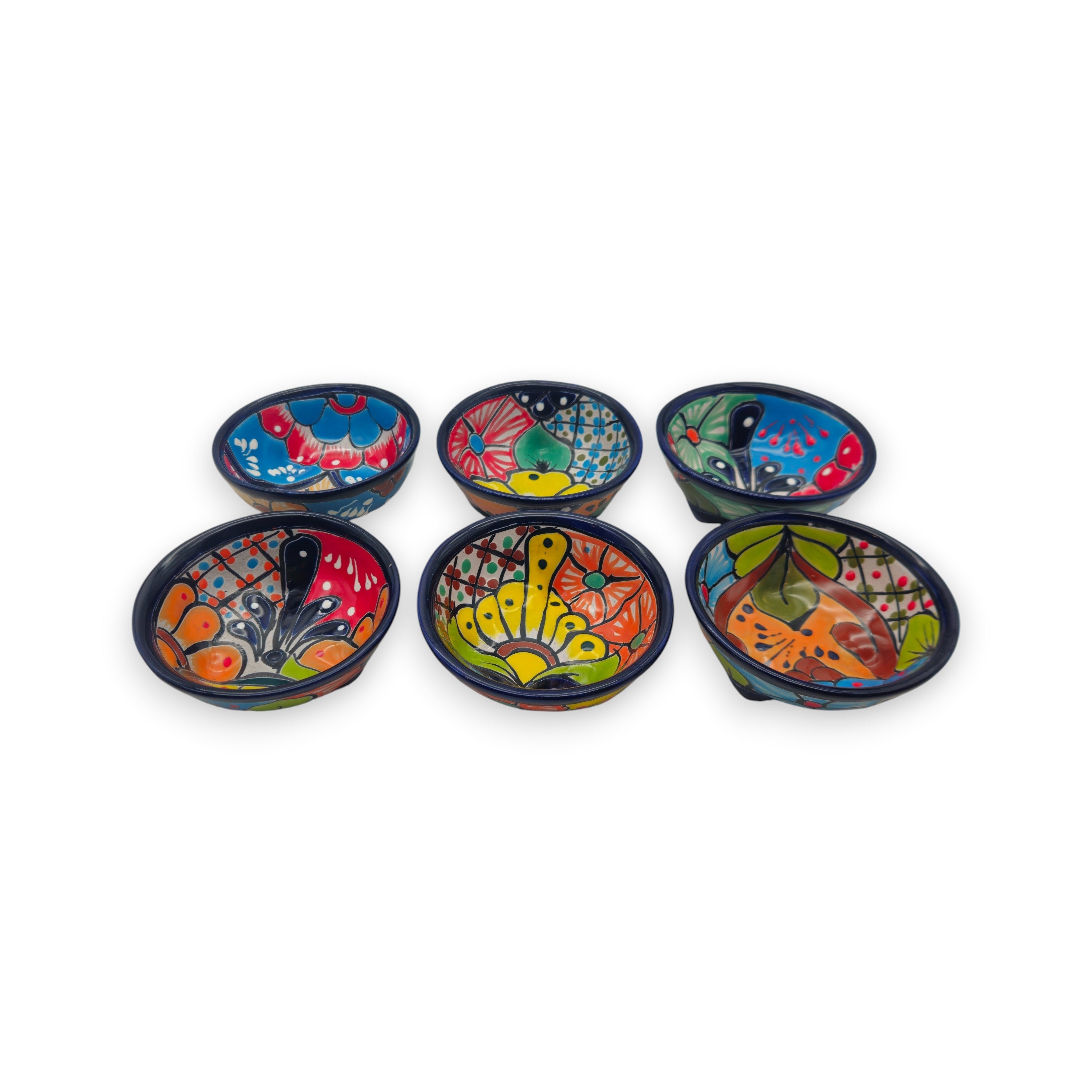 Talavera Ceramic Salsa Bowl | Handmade Mexican Dish