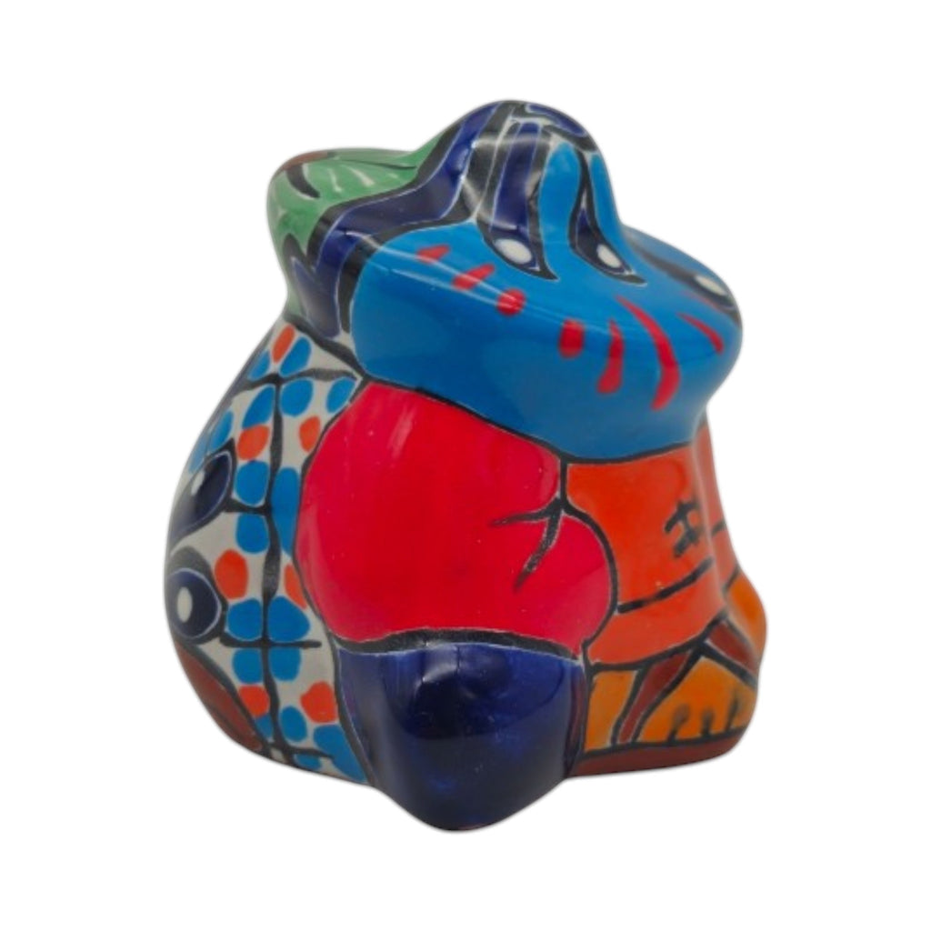 Tiny Talavera Panchito Figurine | Hand-Painted Mexican Sleeping Man