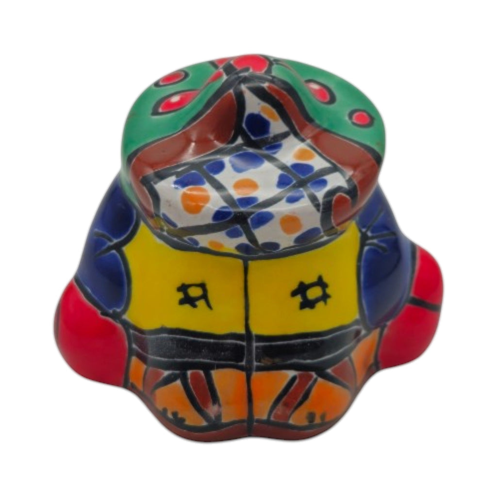 Tiny Talavera Panchito Figurine | Hand-Painted Mexican Sleeping Man