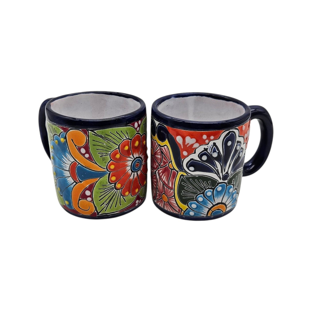 Talavera Coffee Mug | Hand-Painted Floral Design