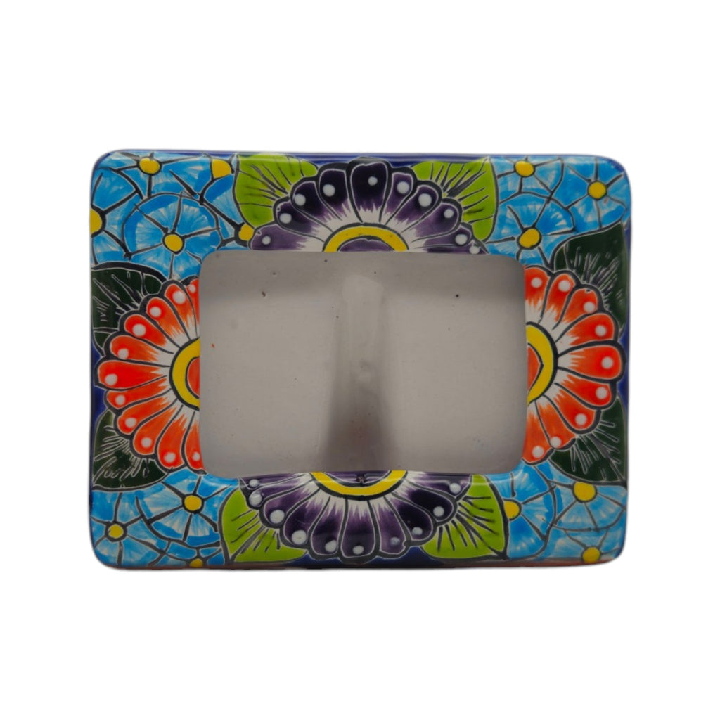 Talavera Picture Frame | Colorful Handmade Mexican Home Decor