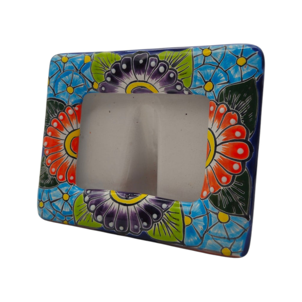 Talavera Picture Frame | Colorful Handmade Mexican Home Decor