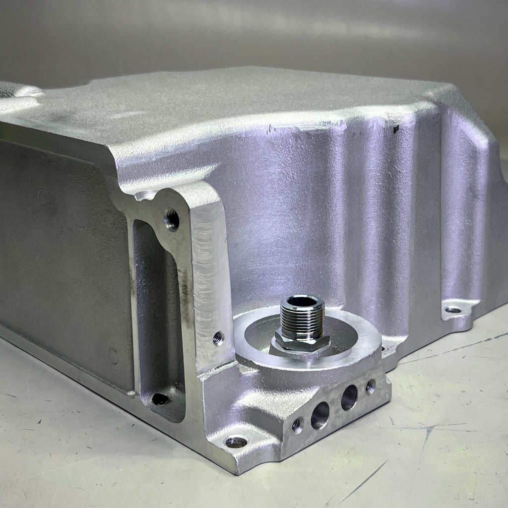 TOP STREET PERFORMANCE LS Aluminum Rear Sump Retrofit Oil Pan 81075