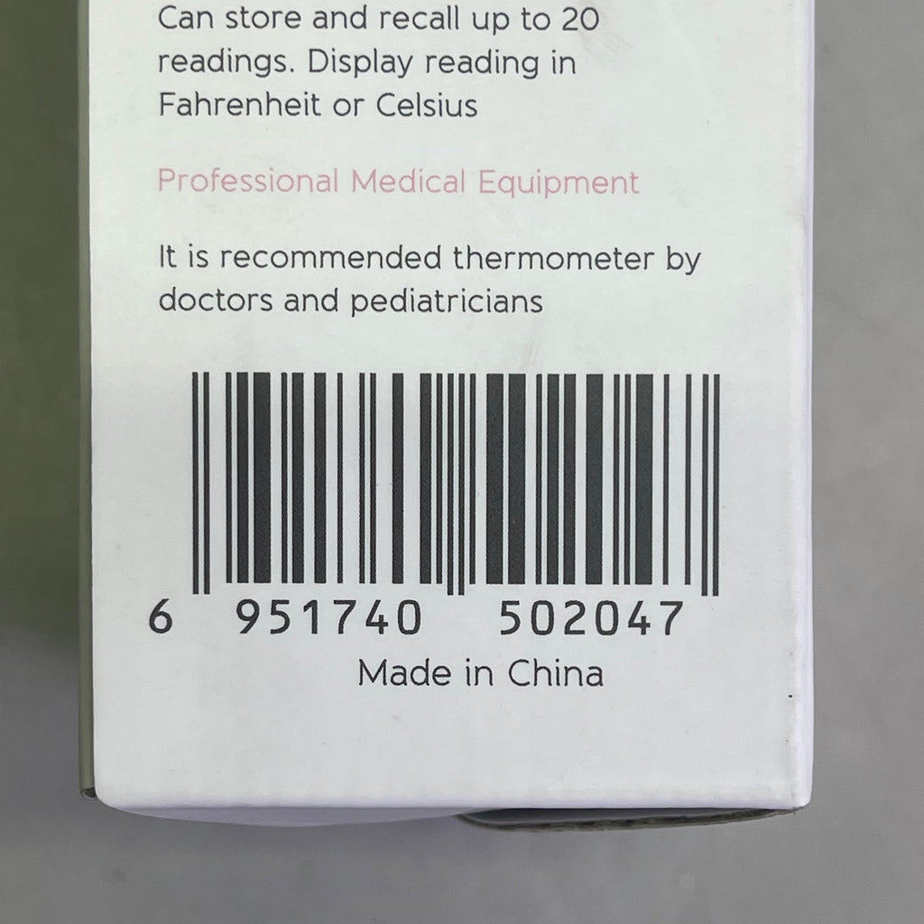 JUMPER Non-Contact Infrared Thermometer For Humans & Objects *USA SELLER* JPD-FR202