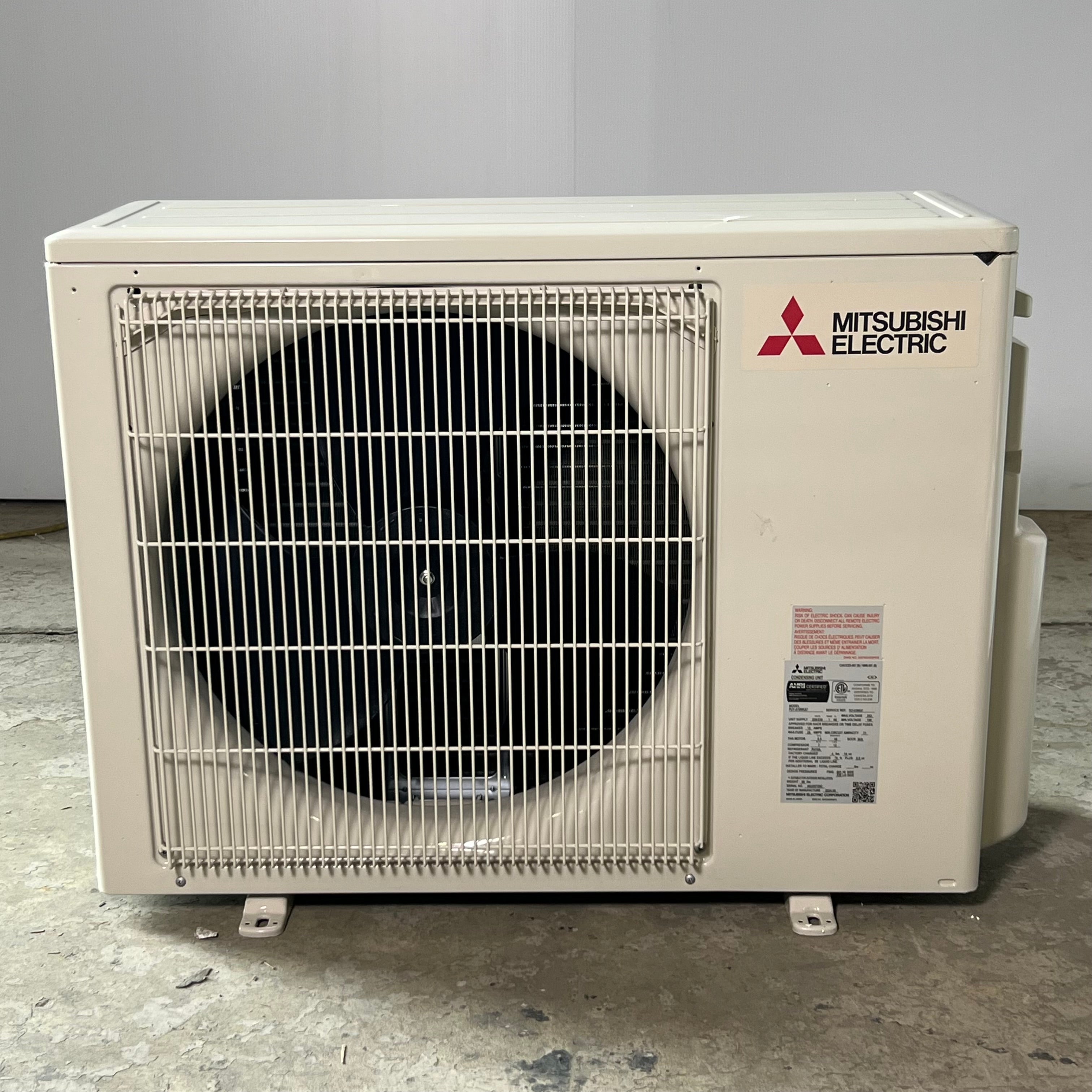 MITSUBISHI ELECTRIC Air Conditioner Sz 32" W x 12" L x 34.5" H PUY-A18NKA7