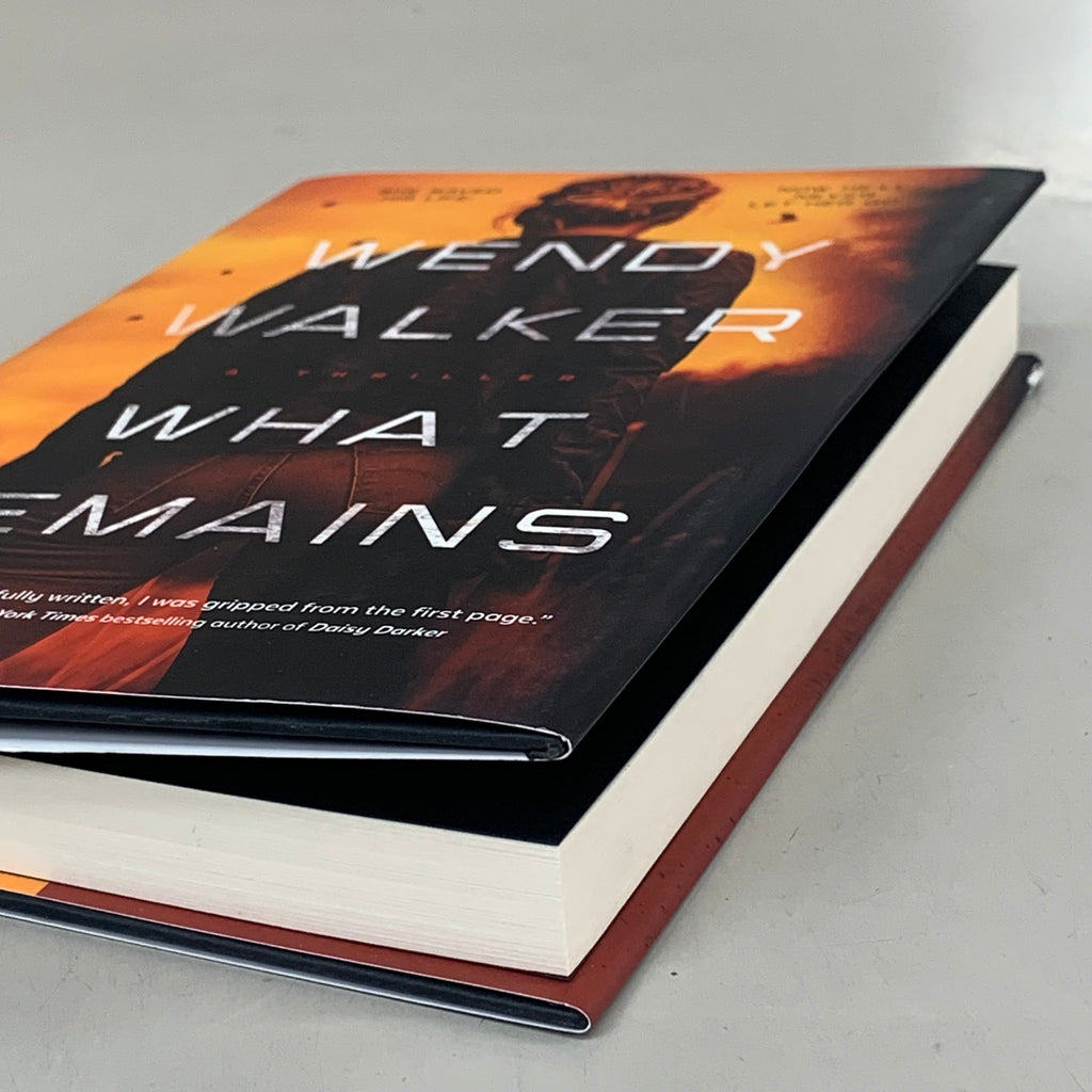 BLACKSTONE  Wendy Walker What Remains (Used Good-Slight Tear on cover) 254 Pages