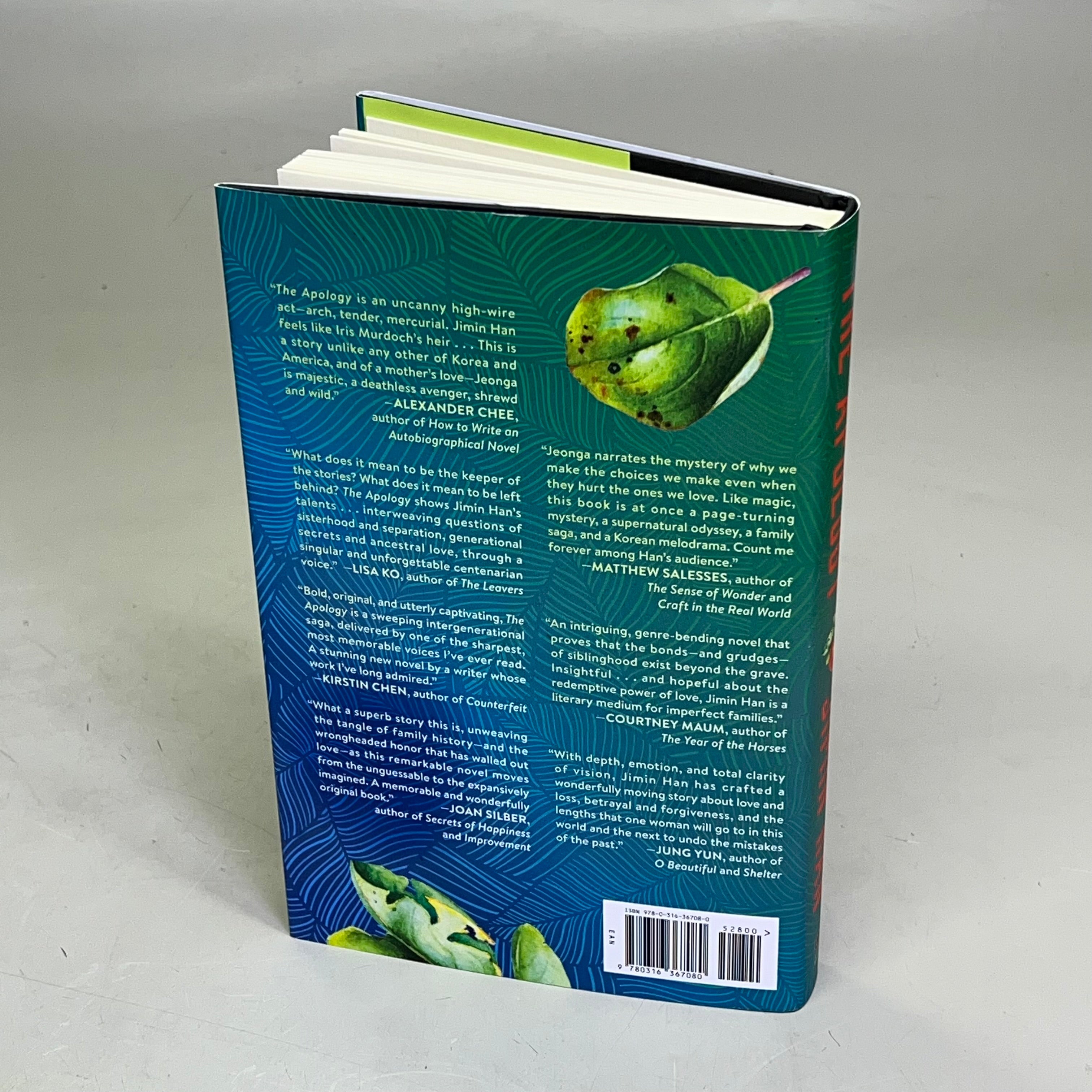 THE APOLOGY About A South Korean Matriarch Hardcover Book By Jimin Han