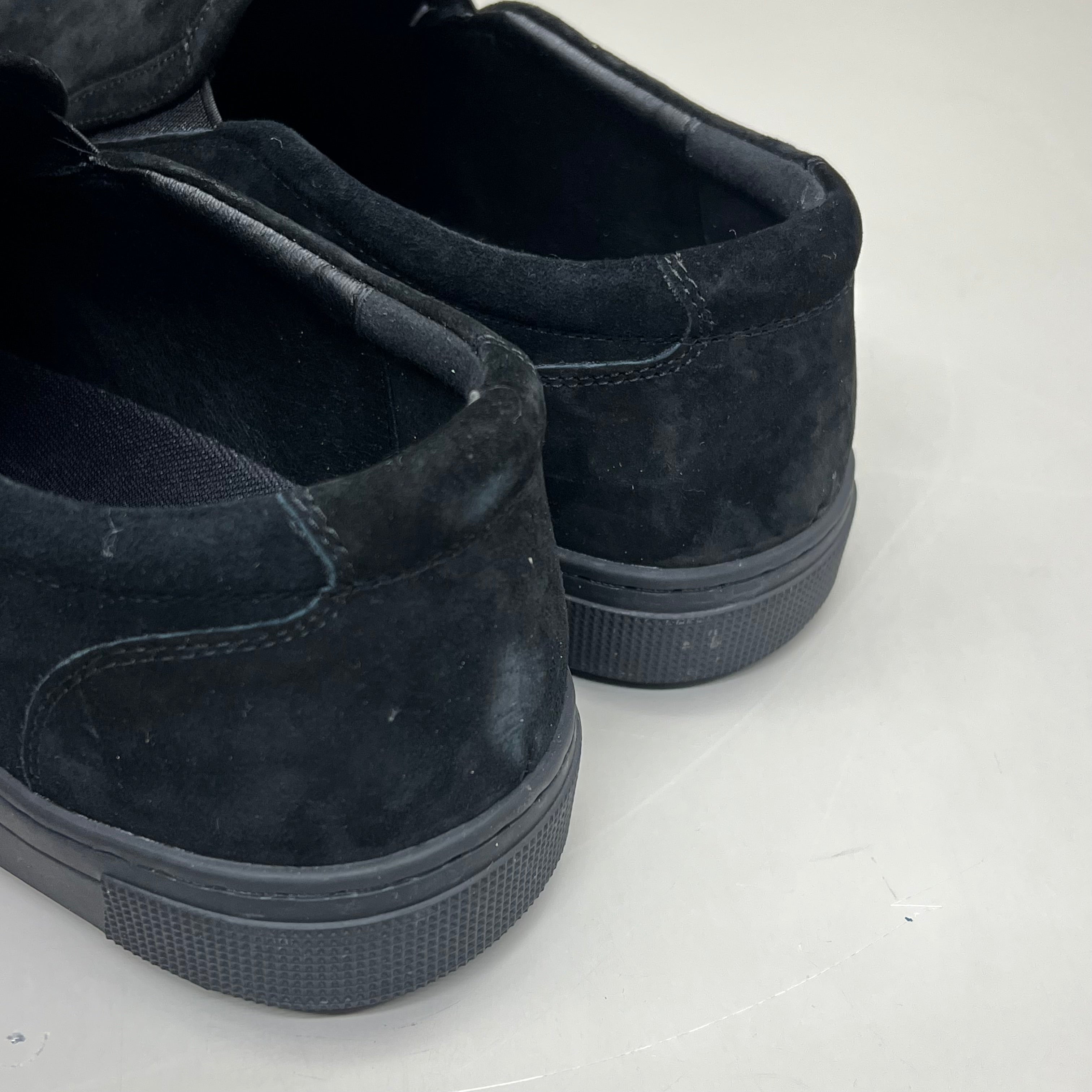 PROPET Kip Suede Slip-On Durocloud Foam Footbed Men's Sz 11.5 M(D) Black MCX074S