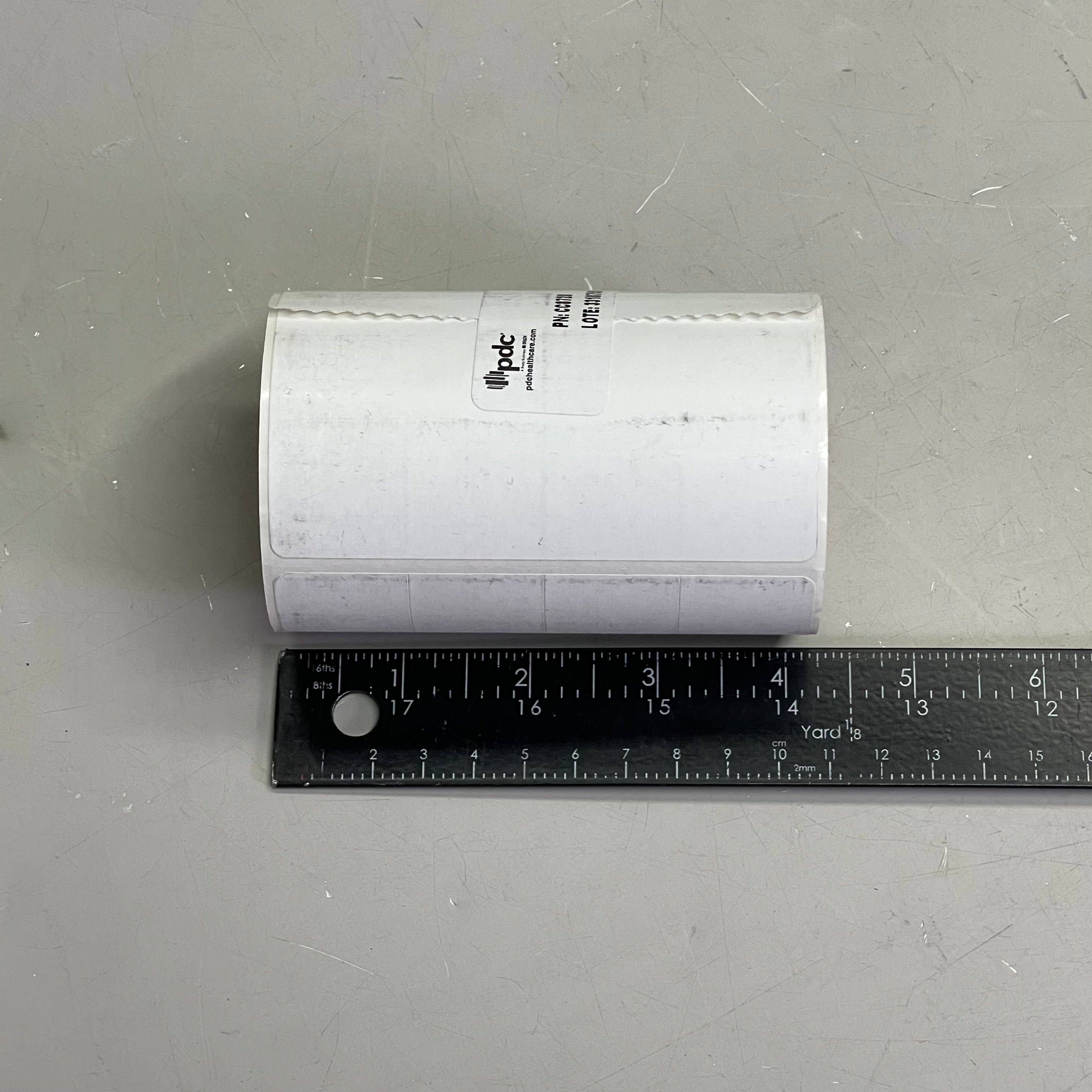 PDC (5 PACK) Thermal Wristband 155/Roll, 4" x 4-1/2" Bands White CC8728