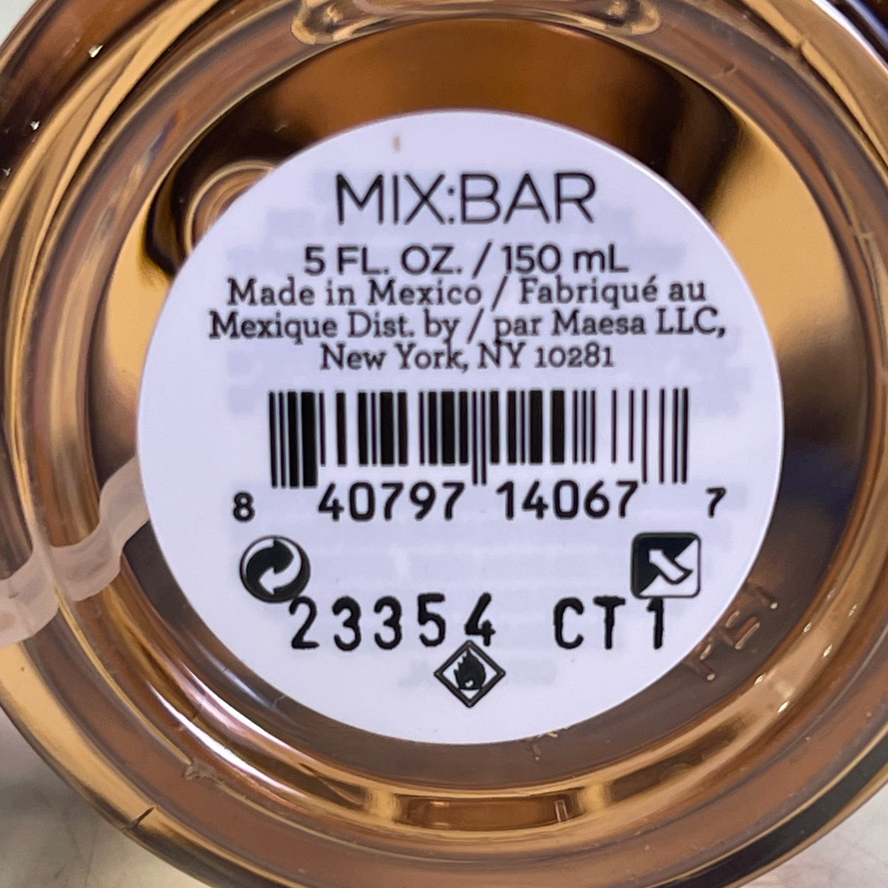 MIX:BAR (2 PACK) Hair & Body Mist Cloud Musk 5 fl oz each Clear 052-05-6812
