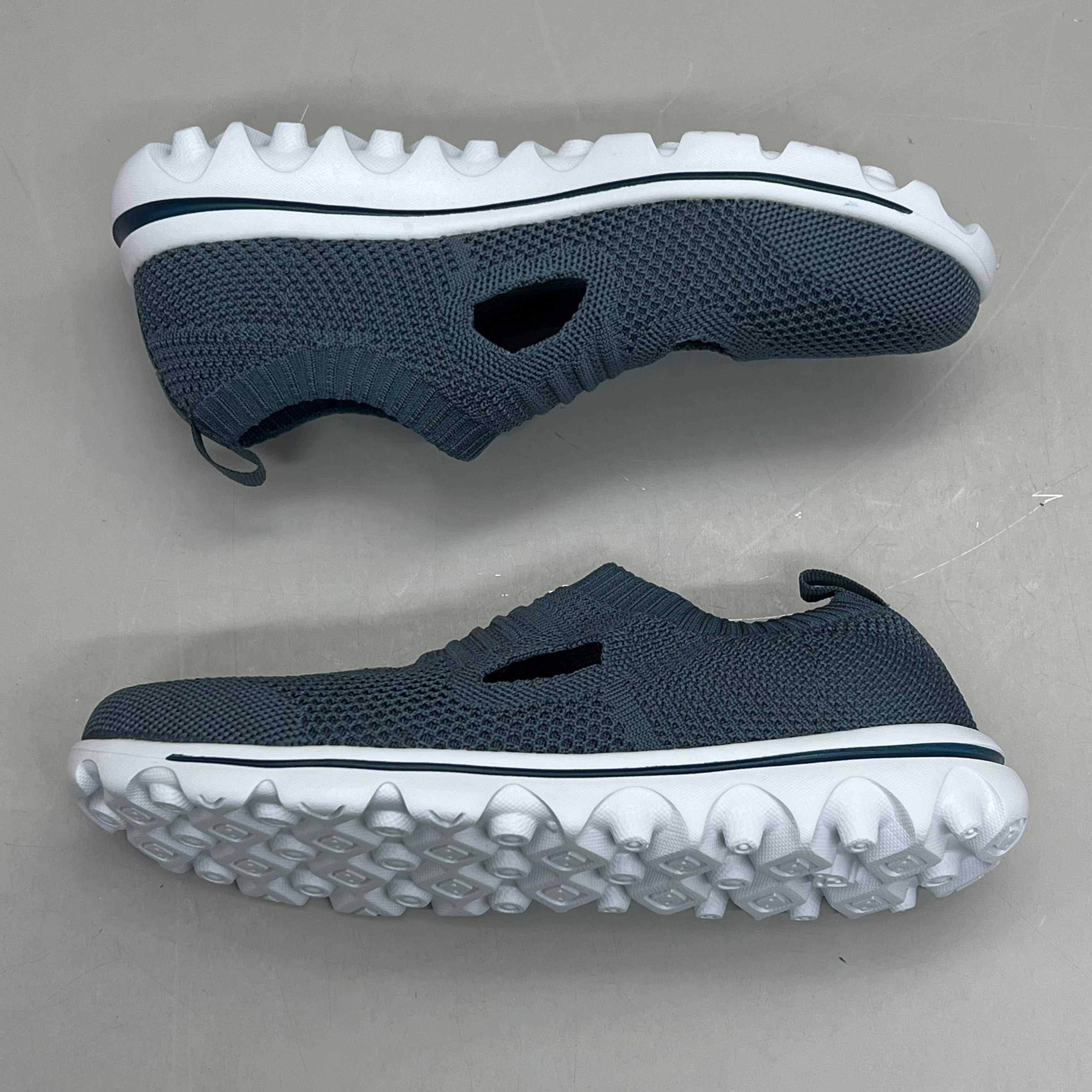 PROPET Travel Activ Avid Knit Flexible Shoe Women's Sz 7 M(B) Denim WAT064M