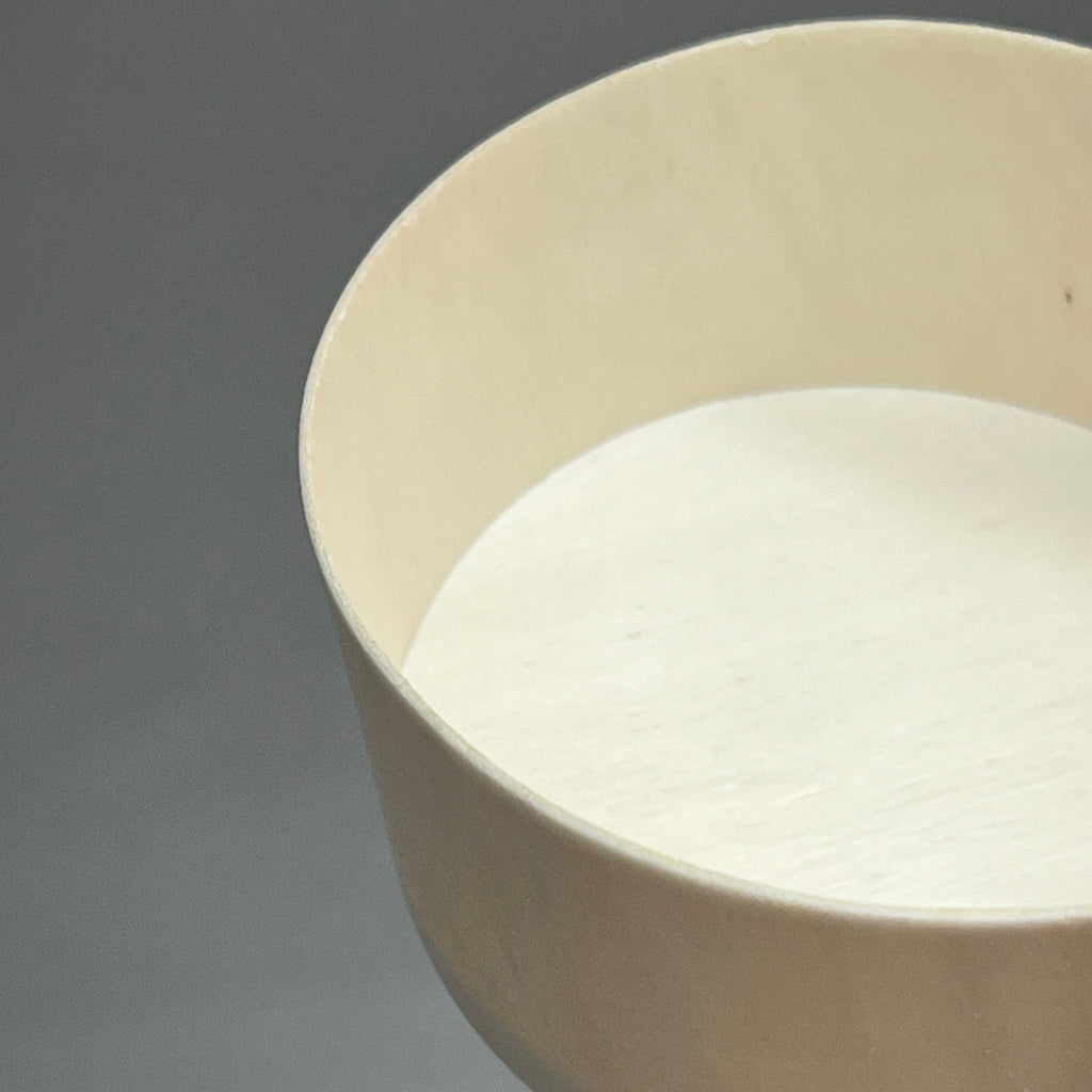VERTERRA (100 PACK) Balsa Wood Ramekin Round W/ Lids 3"x1.5" Tan VT-RAM-0