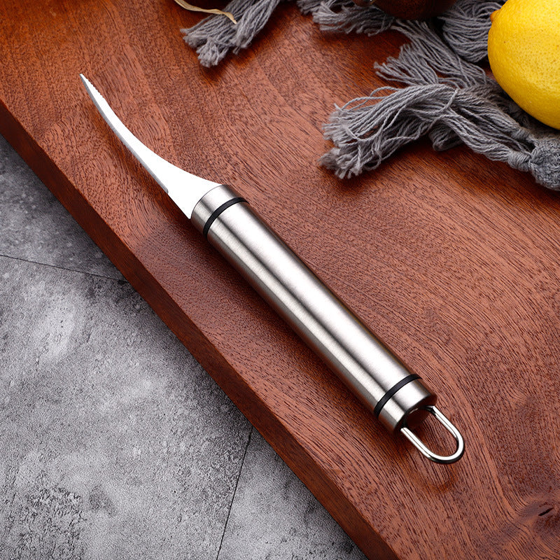 Kitchen Gadgets Stainless Steel Shrimp Line Knife Seafood Hot Pot Household Creative Shrimp Line Artifact Set