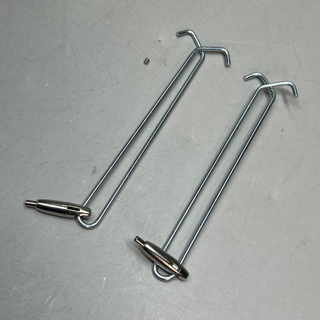 LITHINIA LIGHTING Single Aircraft Cable Gripper Y Hanger Kit 10' Chrome ZACVH
