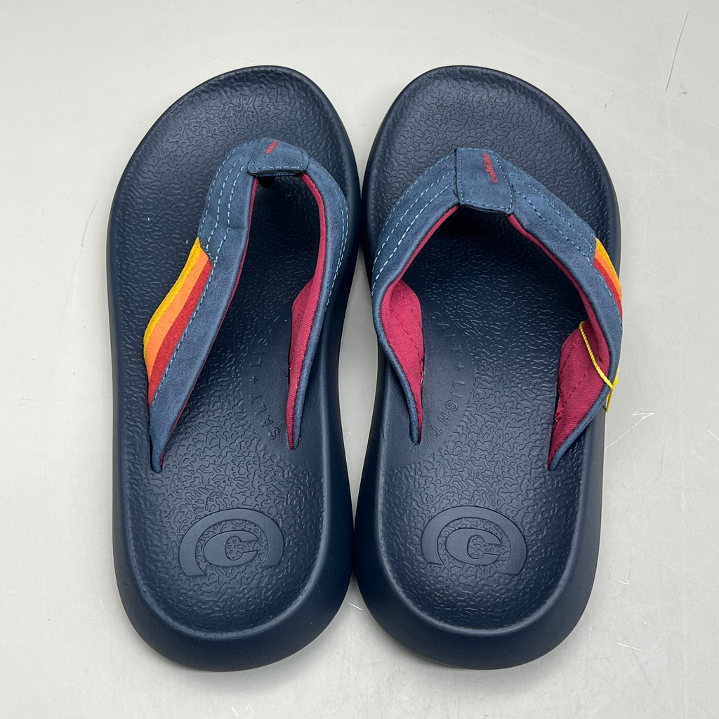 COBIAN Kandui Synthetic Leather Strap Sandals Men's Sz 13, EU 46 Navy KAN25-410-13