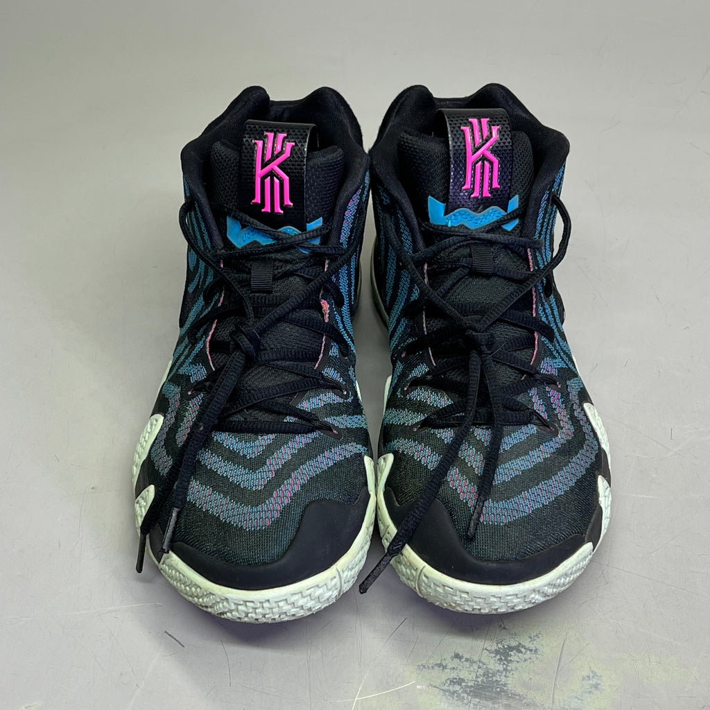 NIKE Kyrie 4 Decades Pack 80s Sneaker Men's Sz 11 Black/Blue/Purple (Pre-Owned)