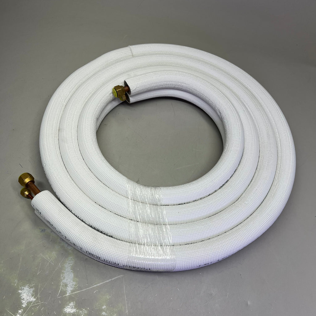 PIONEER Copper Piping Line Kit For Mini Split Installation 16' PKW-1/4-1/2-16