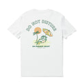 Hawaiian Tee For Men Do not Disturb By Loindaflow Tee Crew Neck 100% Cotton - WHITE By Laihha Organna
