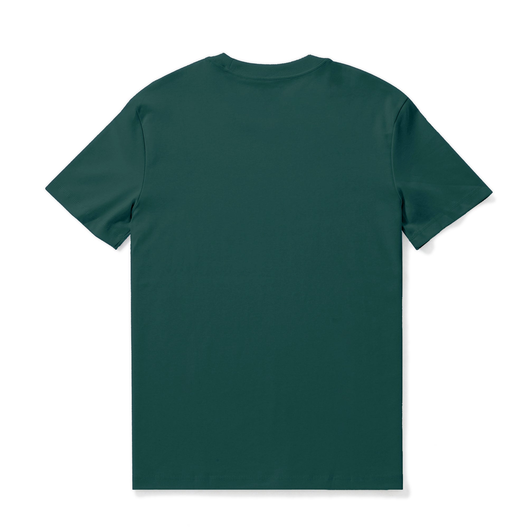 Hawaiian Tee For Men Pew Pew Madafakas Cat Tee Crew Neck 100% Cotton - DARK GREEN By Shawn