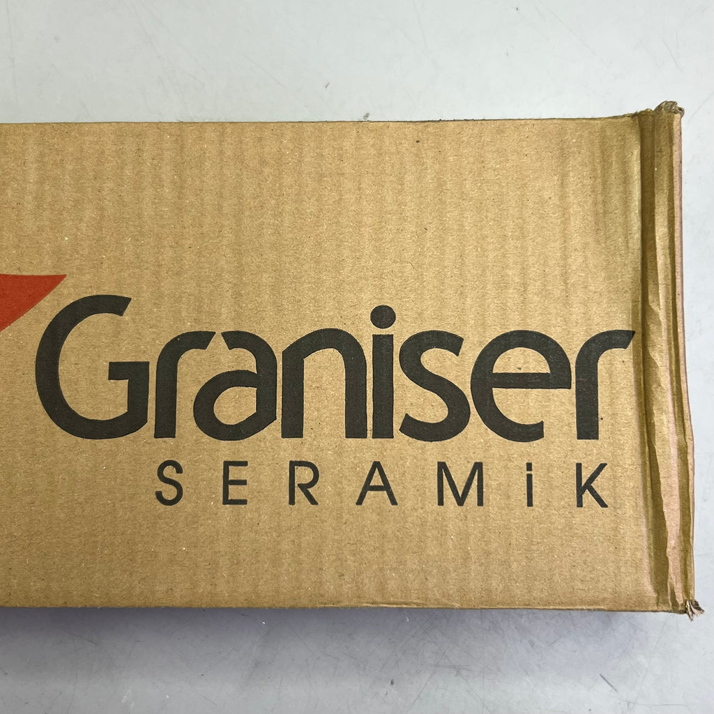 GRANISER (9 Pcs) Floor Tiles Sz 6" x 36" x 0.32", Aspen Beige F-449