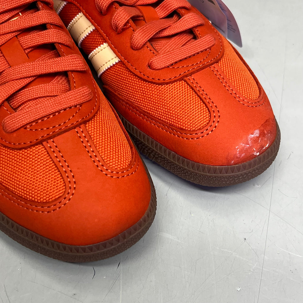 ZA@ ADIDAS Samba OG Soccer Inspired Sneaker Men's Sz 7.5 Collegiate Orange ID1453