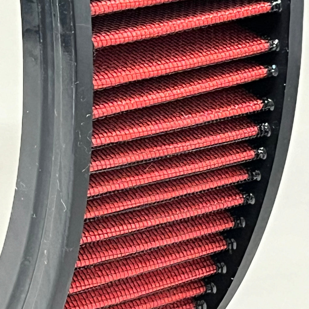 SPEEDMASTER Element Extreme Top Air Cleaner Kit 14"x2" Red/Chrome PCE104.1047