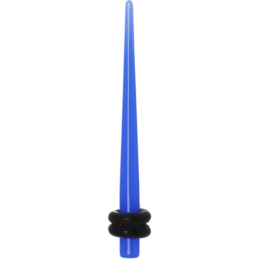 8G Light Blue Acrylic Taper