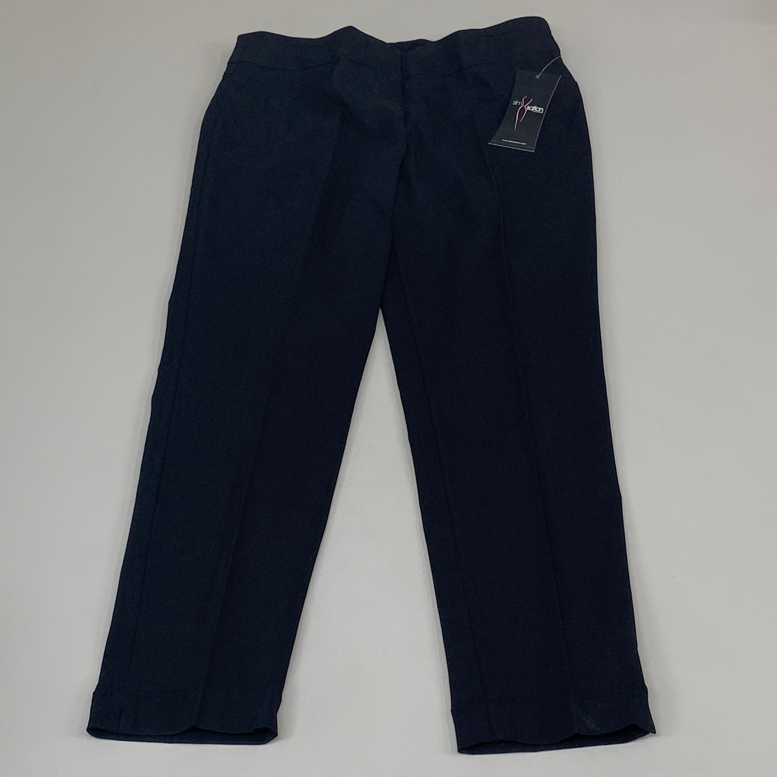 MULTIPLES Narrow Leg Pant Petite Women's Sz 16 Black