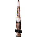 2G Blushing Snake Skin Acrylic Taper