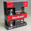 KWIKSET Smartkey Security Dual Key Door Knob Dead Bolt Satin Nickel (New Other)