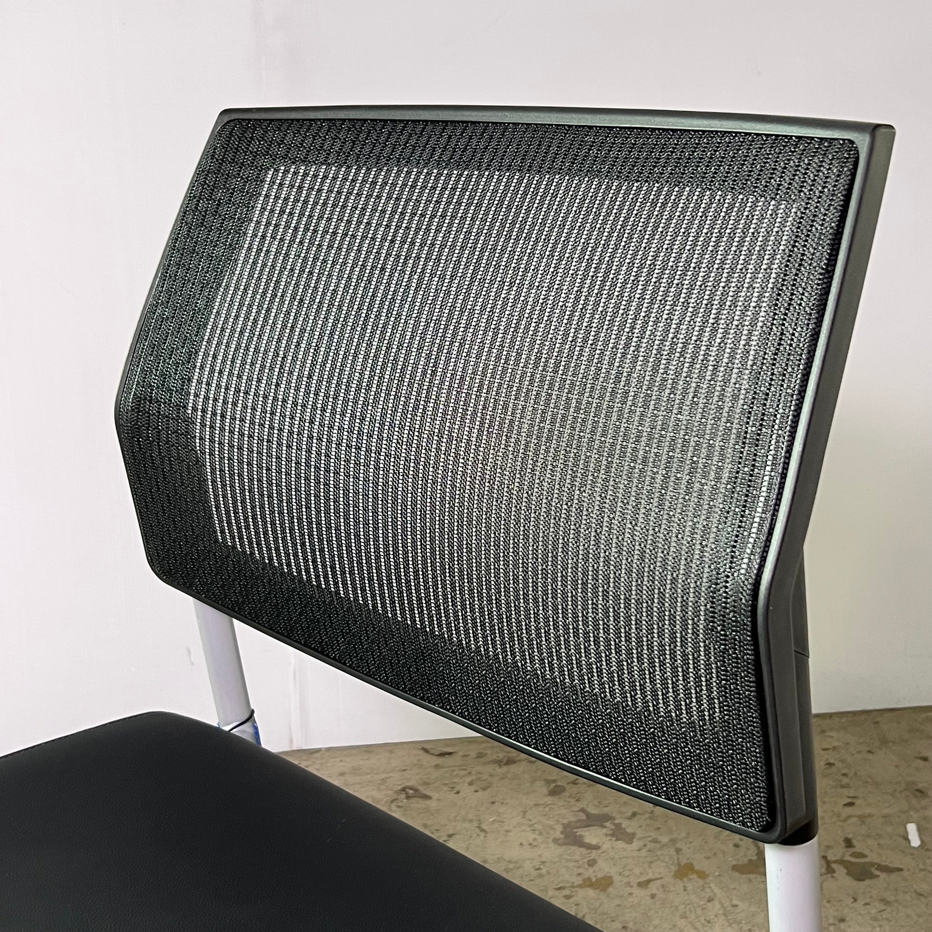 SITONIT SEATING Focus Side Chair Sz 19" L x 18" W x 35" H, Black 36-0129