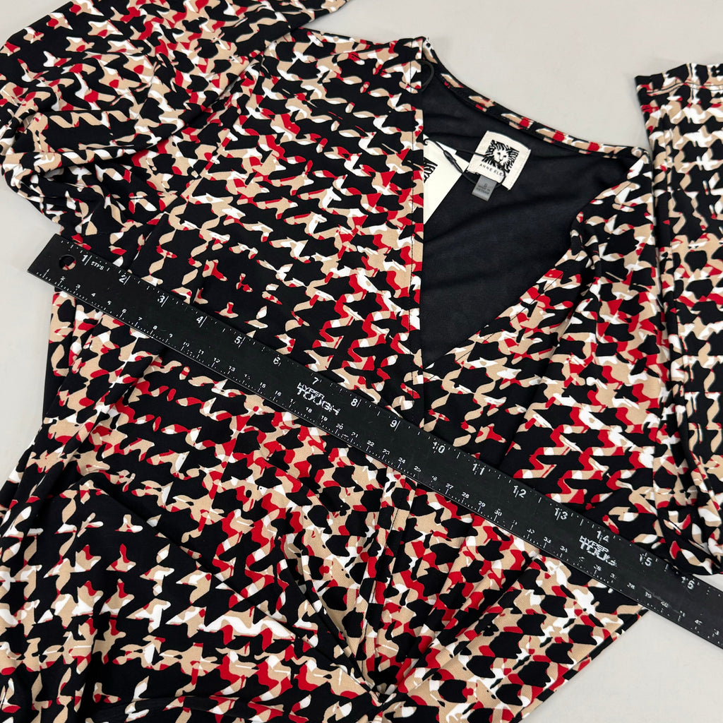 ANNE KLEIN Wrap Dress Multi-Colored for Adult Women's Sz S 9X0-230053279