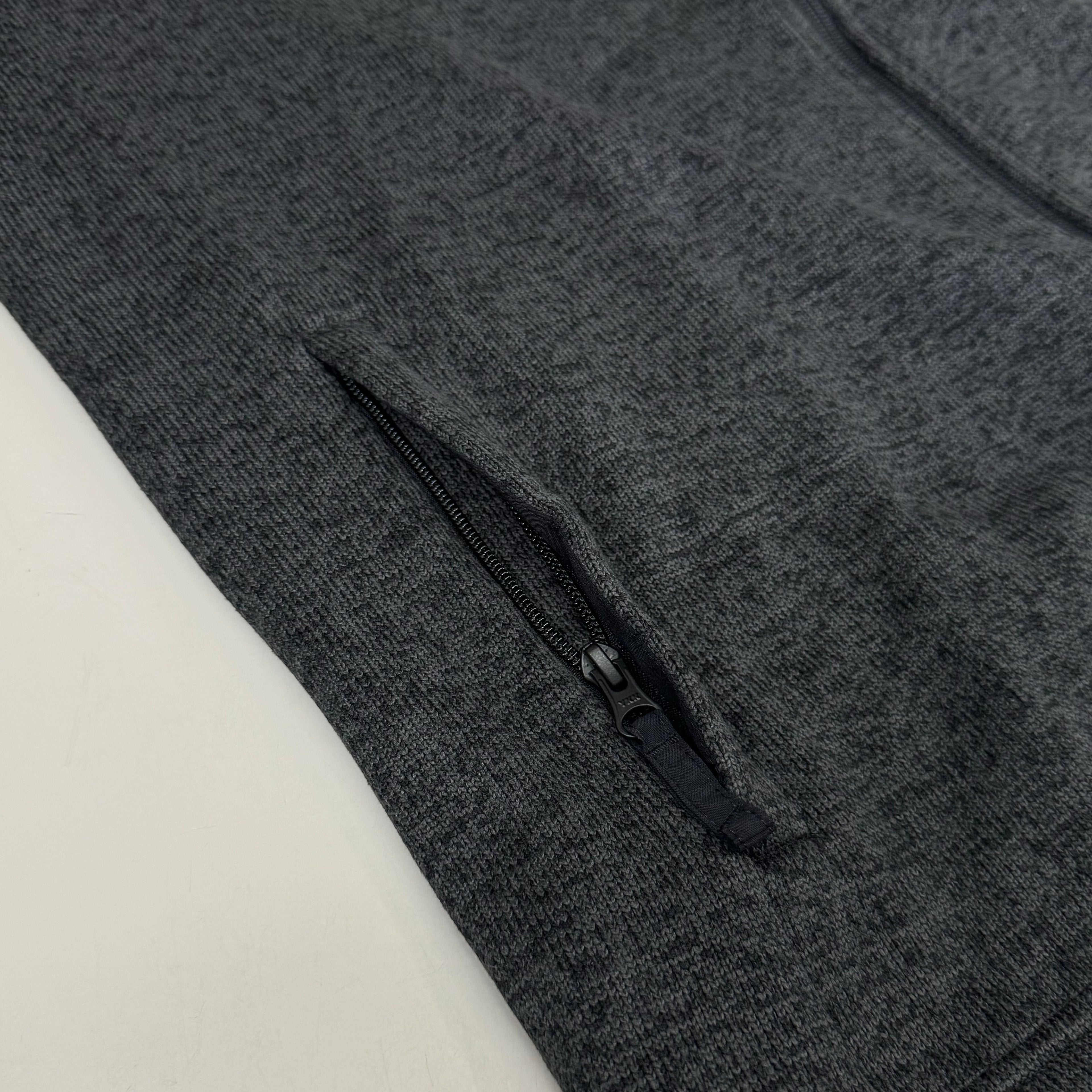 COLUMBIA Sweater Weather Fleece Full Zip Jacket Men's Sz XL Heather Black