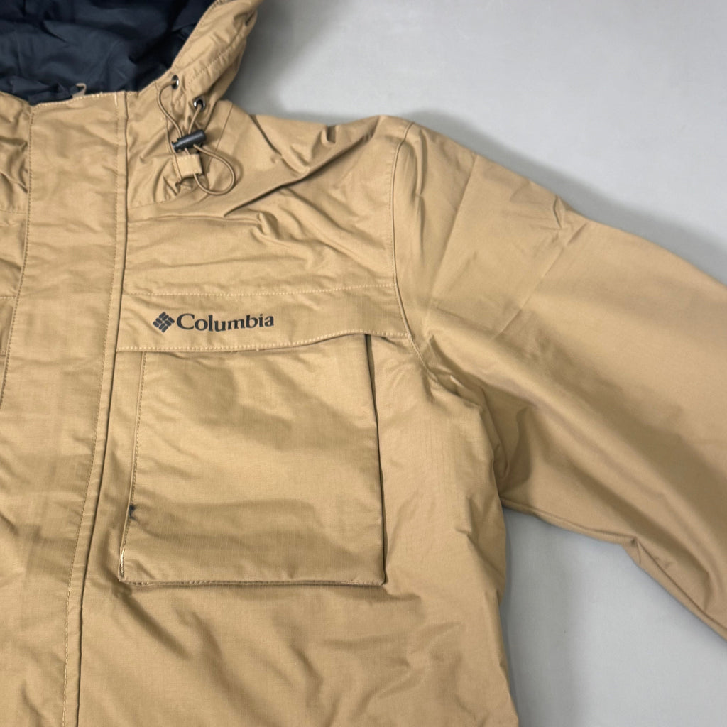 COLUMBIA Waterproof Breathable Landroamer Jacket Men's Sz S Delta WM2778-257