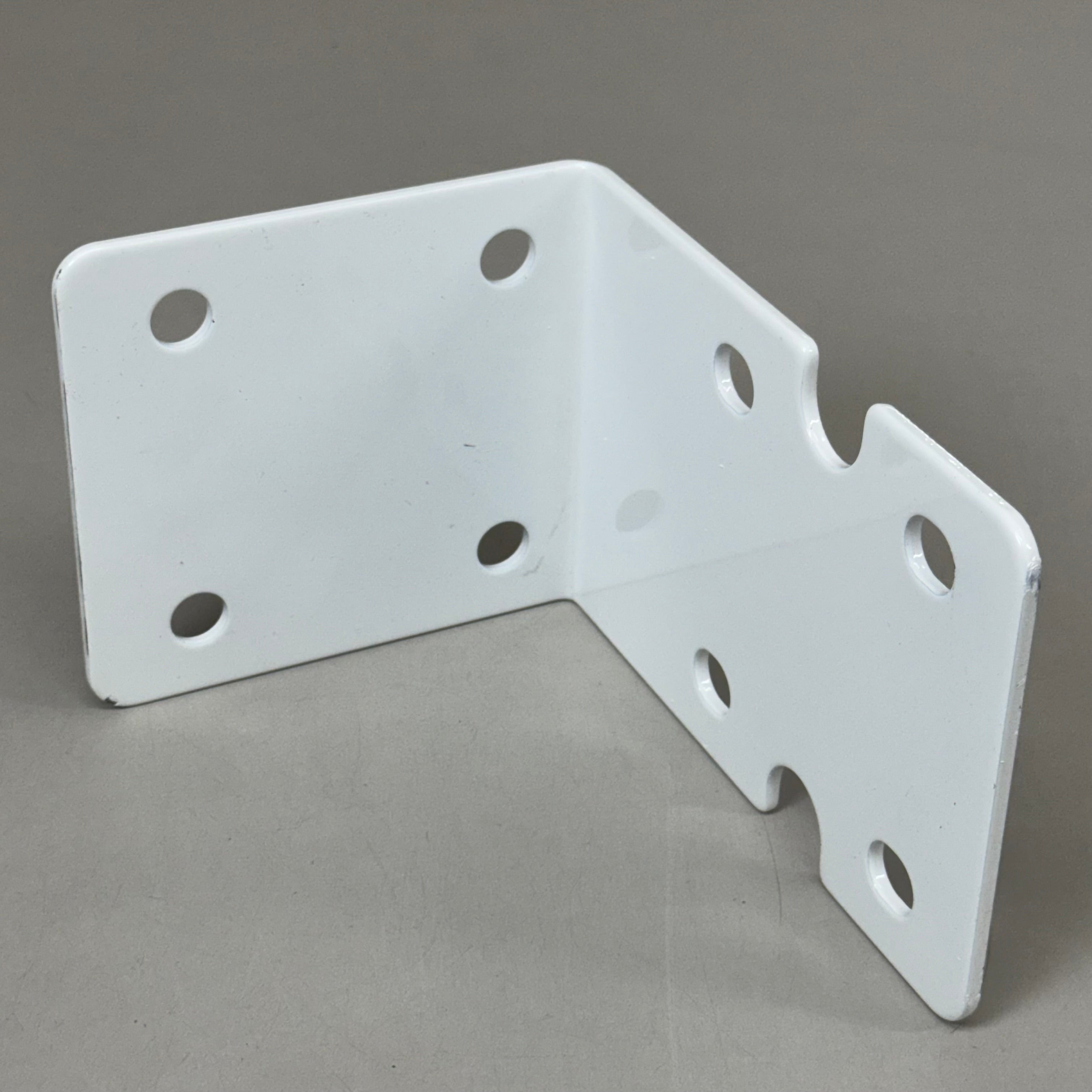 HYDRONIX (20 PACK) Bracket Cold-Rolled Steel & Powder Coated 4.5"OD White FM-25W
