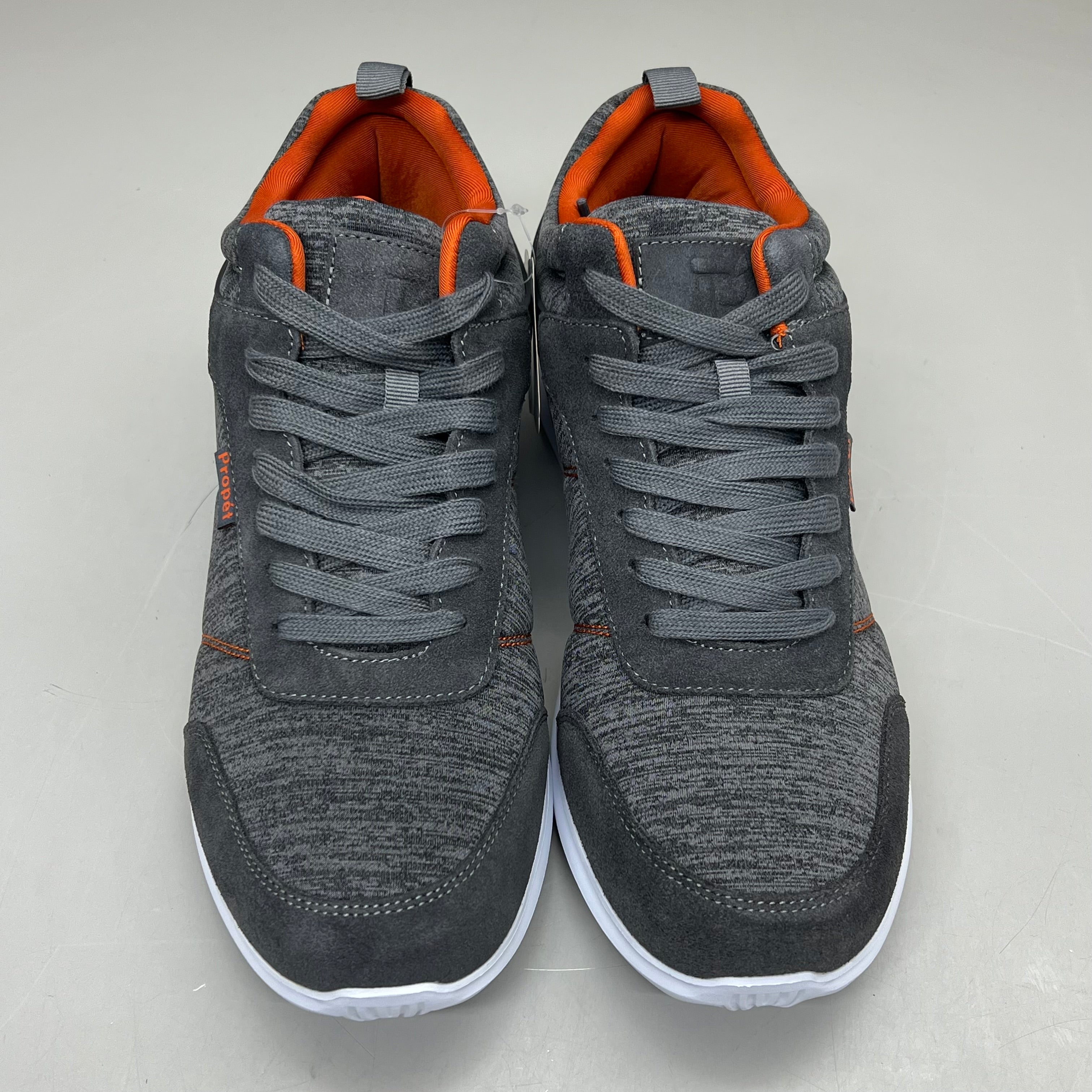 PROPET Viator HI Shoe Diabetic Friendly Mens Sz 11 X(3E) Grey/Orange MAA112M
