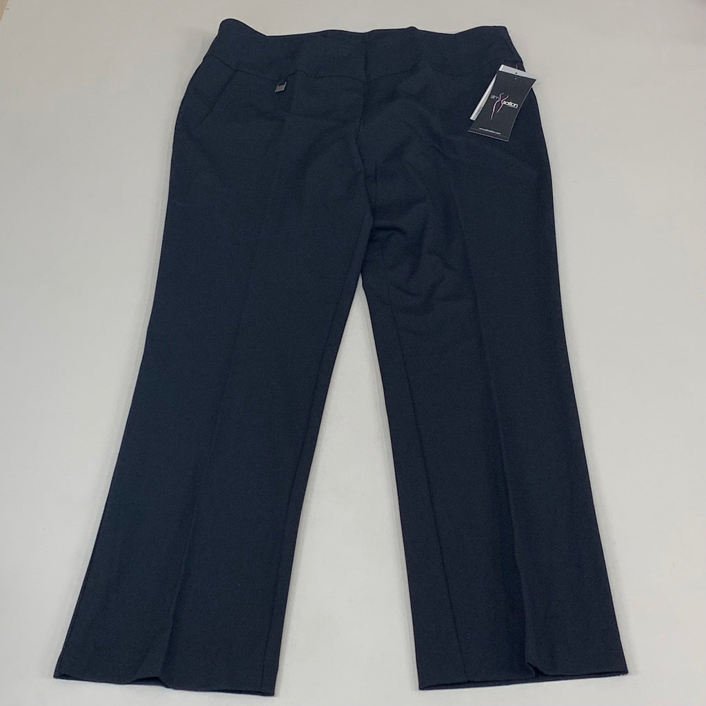 MULTIPLES Relaxed Leg Pant  Petite Women's Sz 16 Black