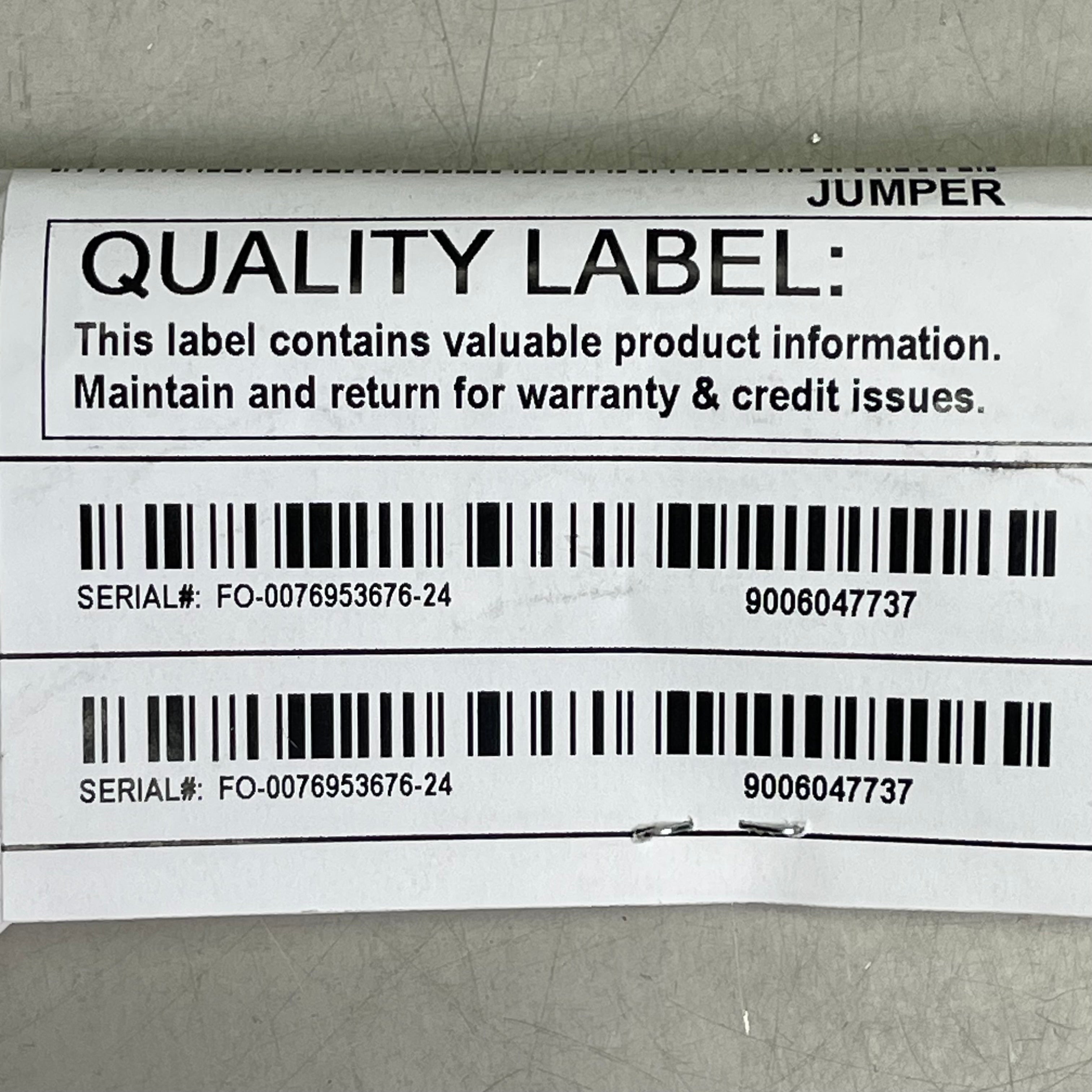 CORNING 1F Compact Drop Fiber Optic Jumper 2.9mm SCAPC/SCAPC 444401UR1BG021F