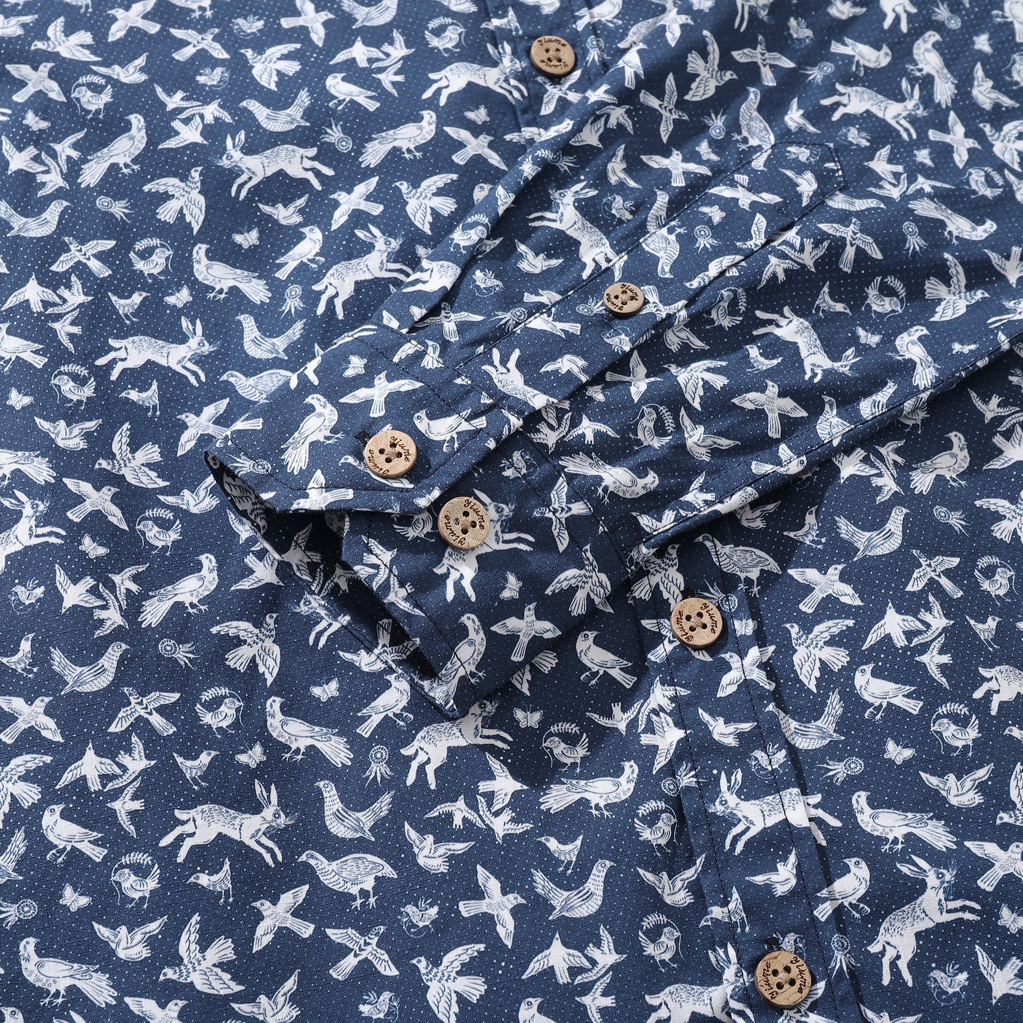 Men's Hawaiian Shirt Island Daydream Cotton Button-down Long Sleeve Aloha Shirt By Sun