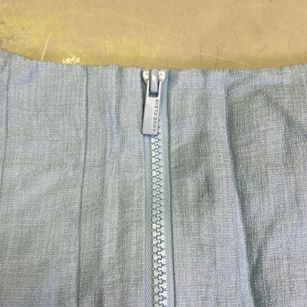 ANNE KLIEN Knee Length Lined Summer Dressed Womens Sz 8 Bright Water Blue (Used)