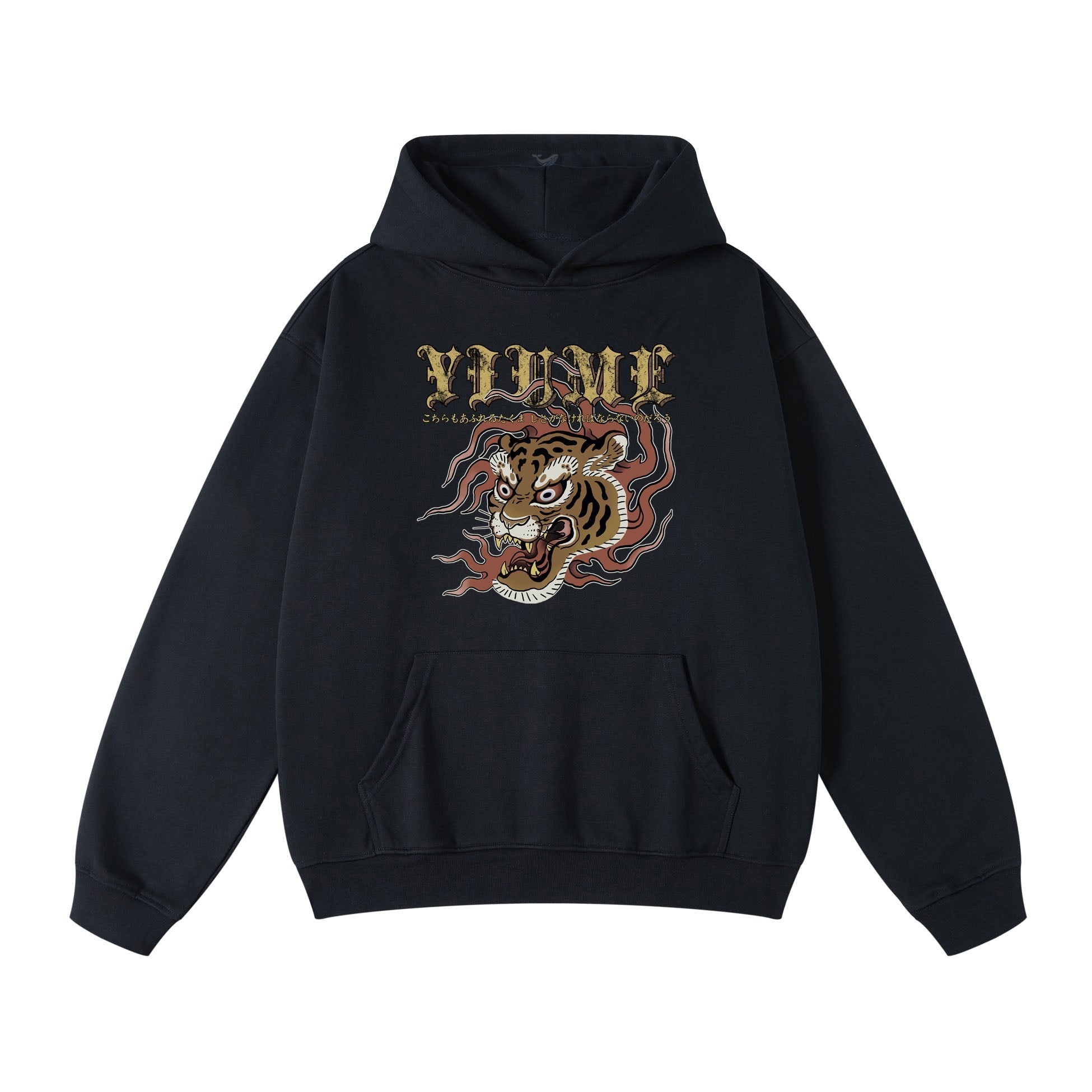 Hawaiian Hoodie For Men Tiger Strength Print Hoodie By Yakima