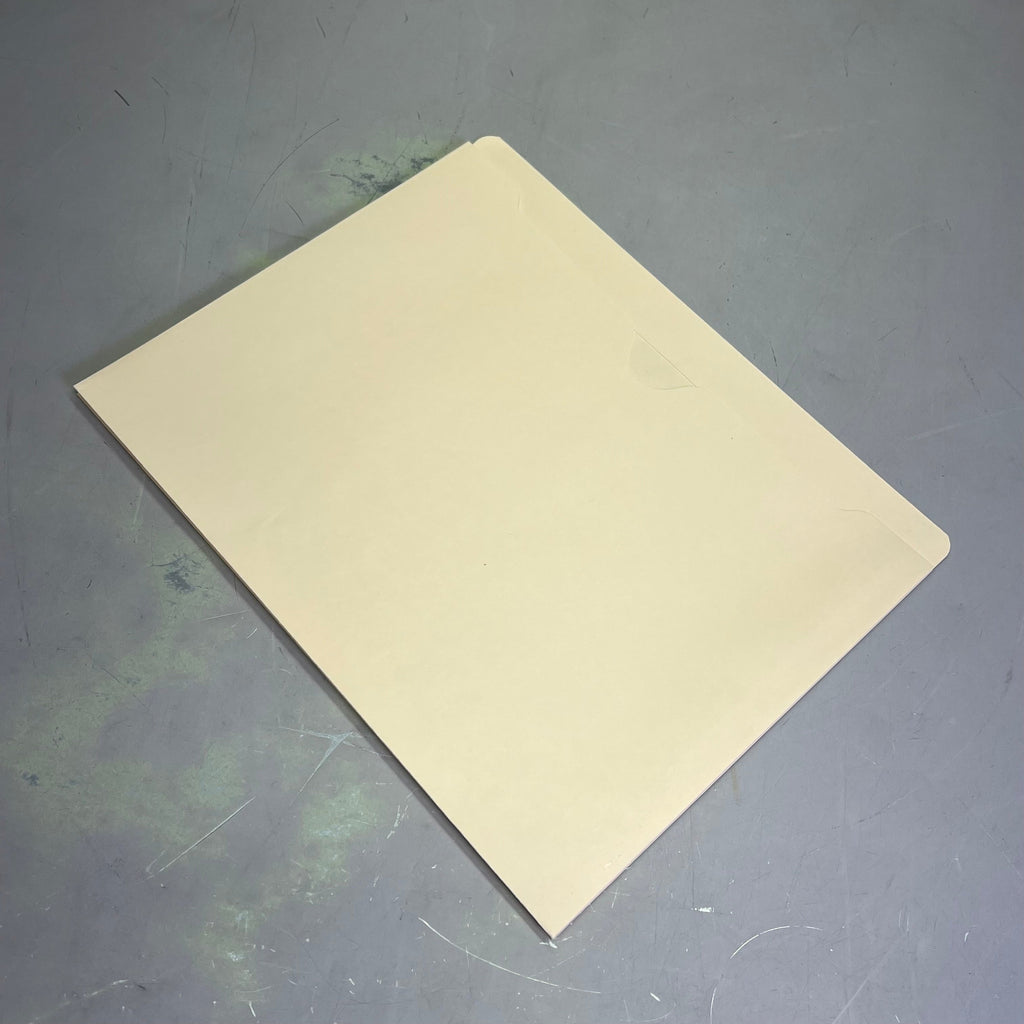SMEAD (50 PACK) File Jackets Straight Cut Tab 2-Ply 1" Expansion Manila 75520