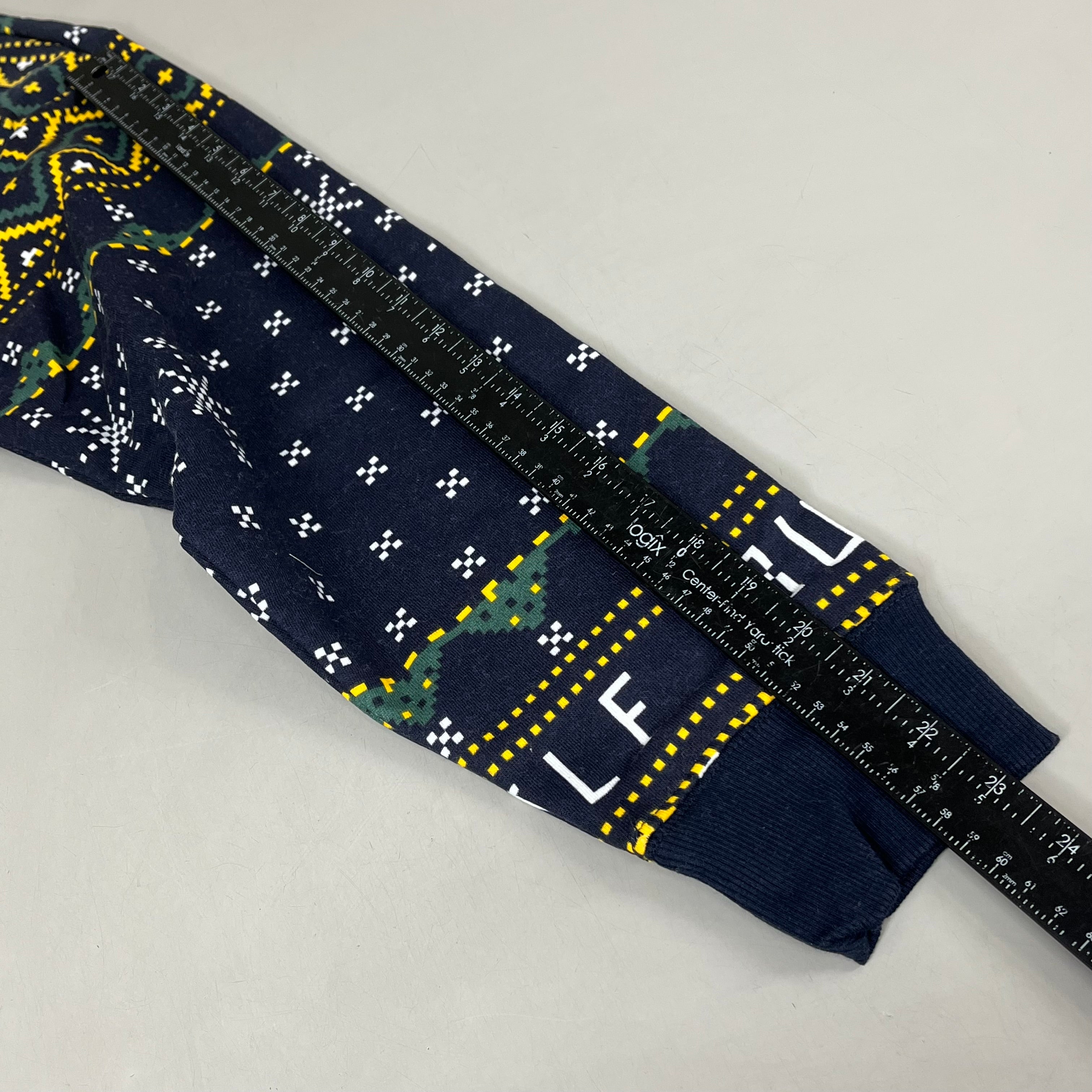 OLD NAVY Men's Christmas Holiday Buddy the Elf Crewneck Sweatshirt Sz
 XL Navy/Green 572579-00-1