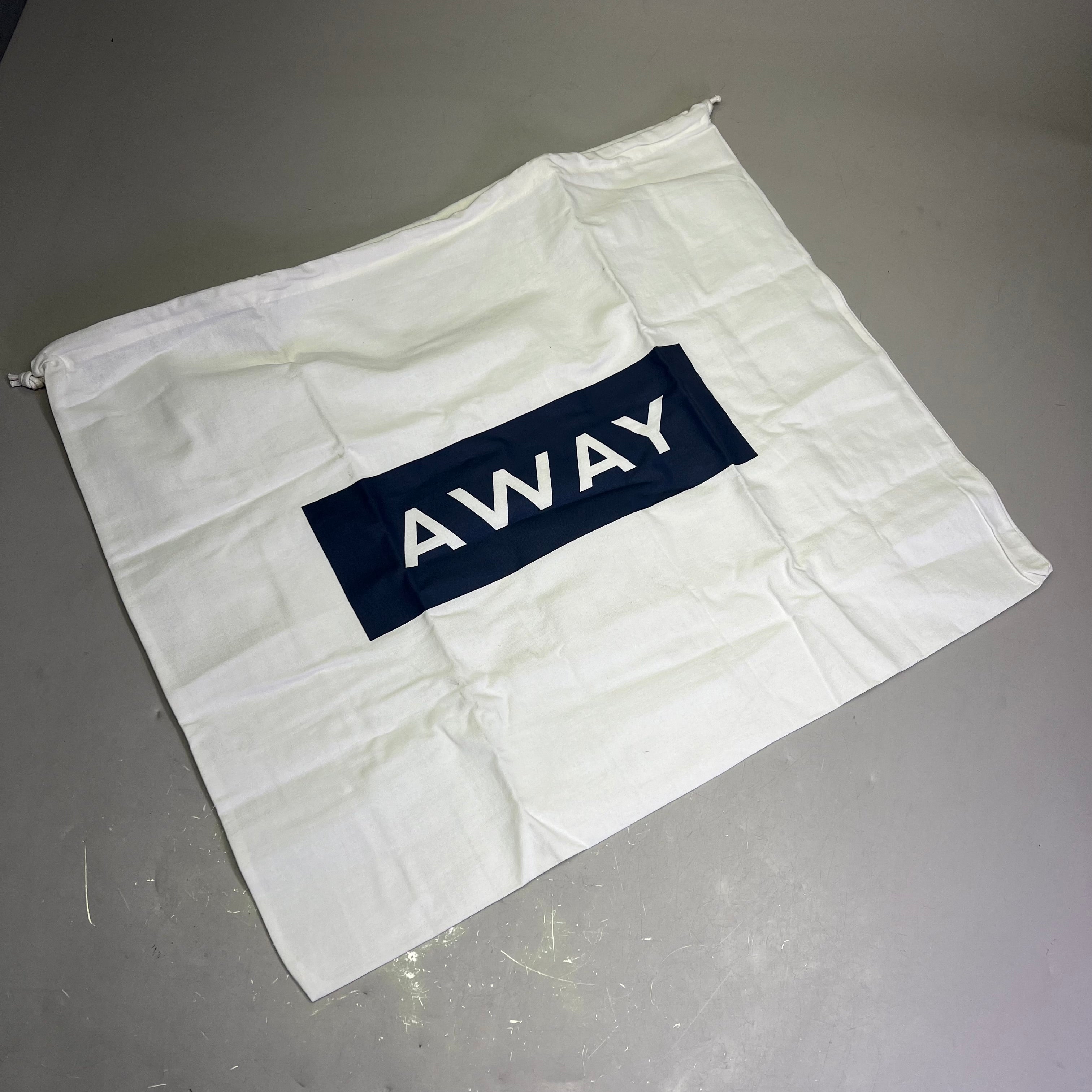 AWAY Garment Bag W/ Extra Carry Strap, Storage Pockets & Canvas Bag Black