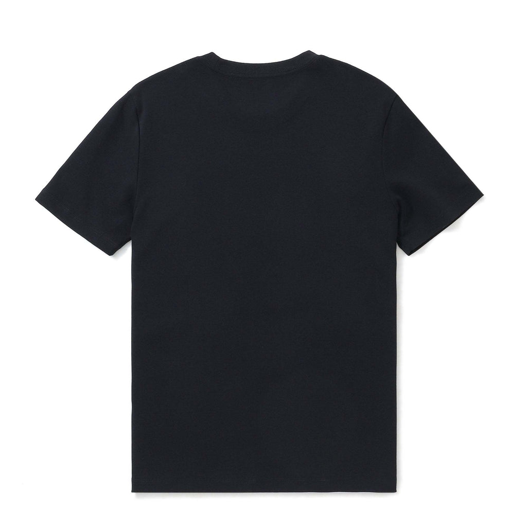 Hawaiian Tee For Men California Beach Tee Crew Neck 100% Cotton -BLACK By Shawn