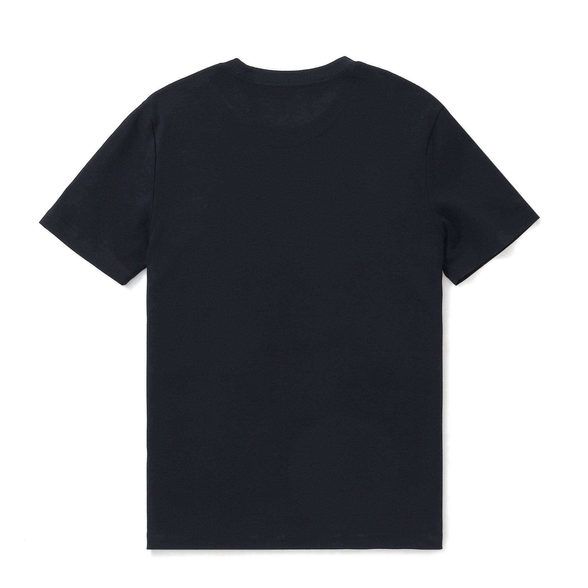 Hawaiian Tee For Men California Beach Tee Crew Neck 100% Cotton -BLACK By Shawn