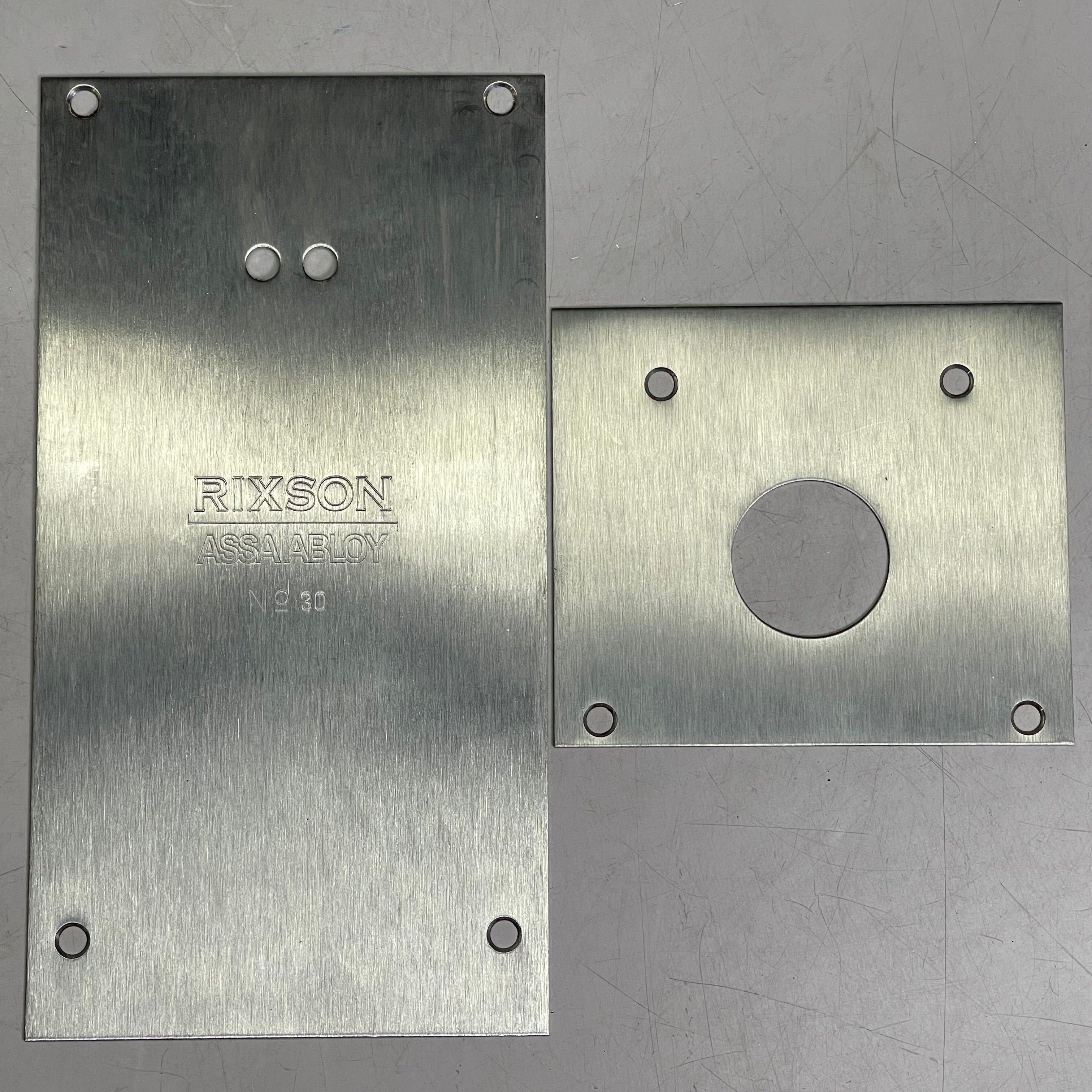 NORTON RIXON 30 Series Floor Plate Pack Heavy Duty Closer Satin Chrome 304020626