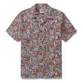 Hawaiian Shirt For Men Tiki Totem Vintage Shirt Camp Collar 100% Cotton By Sun